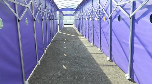 Tunnel-Milka-2 Tunnel d'accès Milka