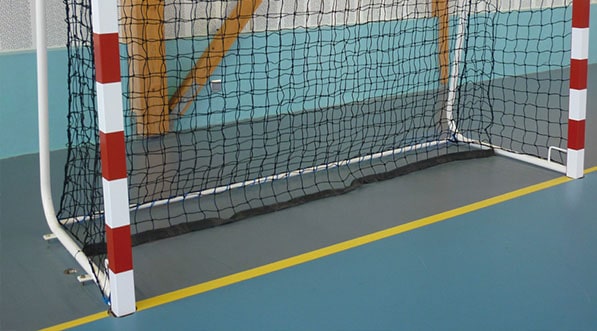 handball-gymnase-sceller but de handball sceller dans un gymnase