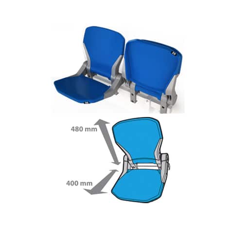 Sièges et fauteuils vIP pour tribunes ou loges de stade par Playgones