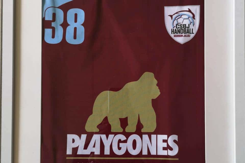 Maillot CSBJ Handball avec le logo Playgones