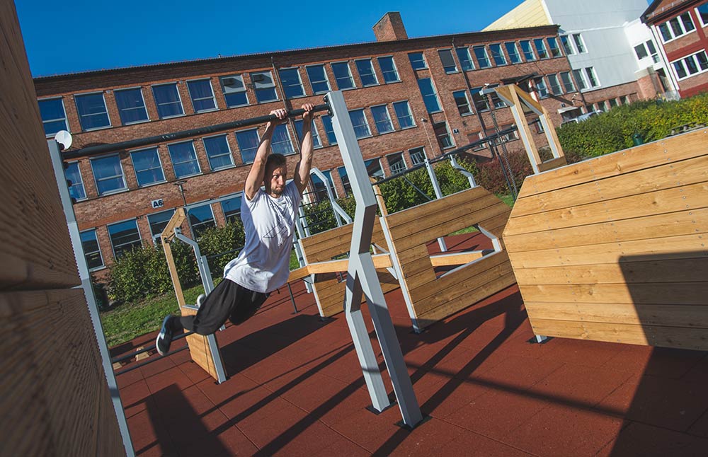 Traceur de parkour