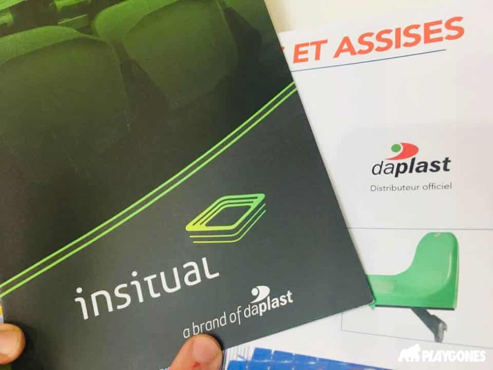 Insitual par Daplast - Les sieges et coques pour tribunes et stades