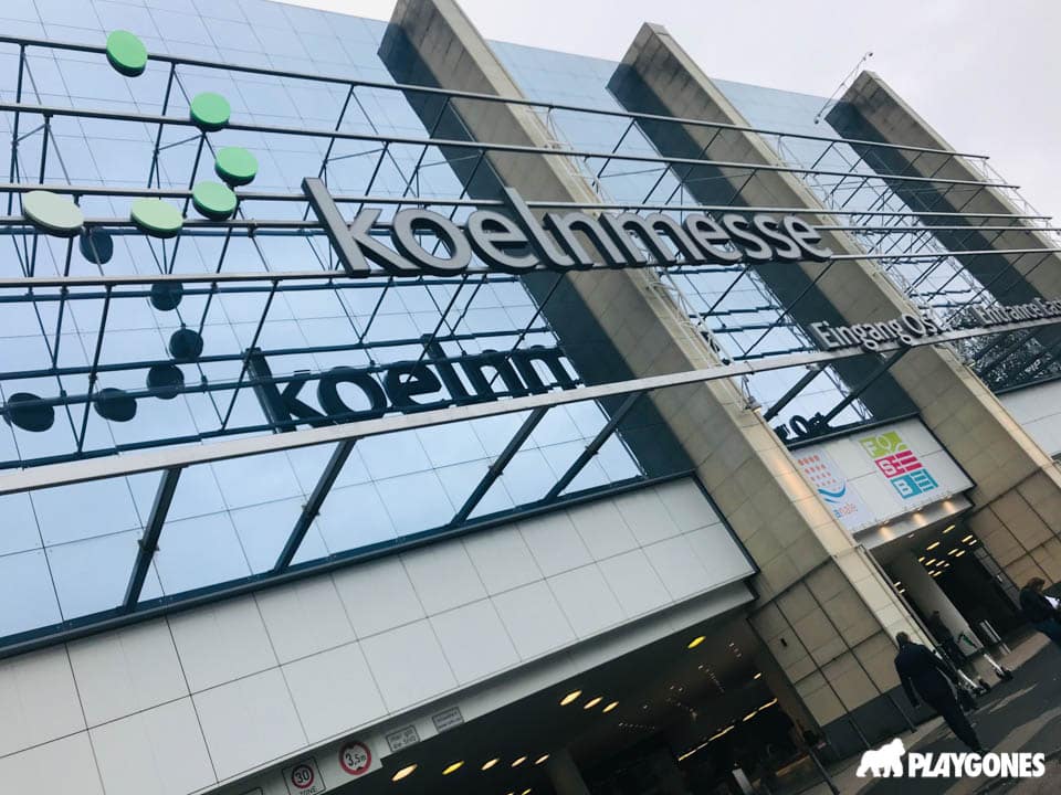 Façade du Koelnmesse de Cologne lors du FSB 2019