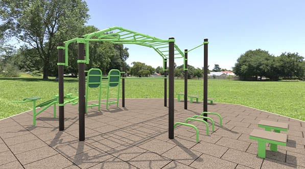 station de fitness connectée