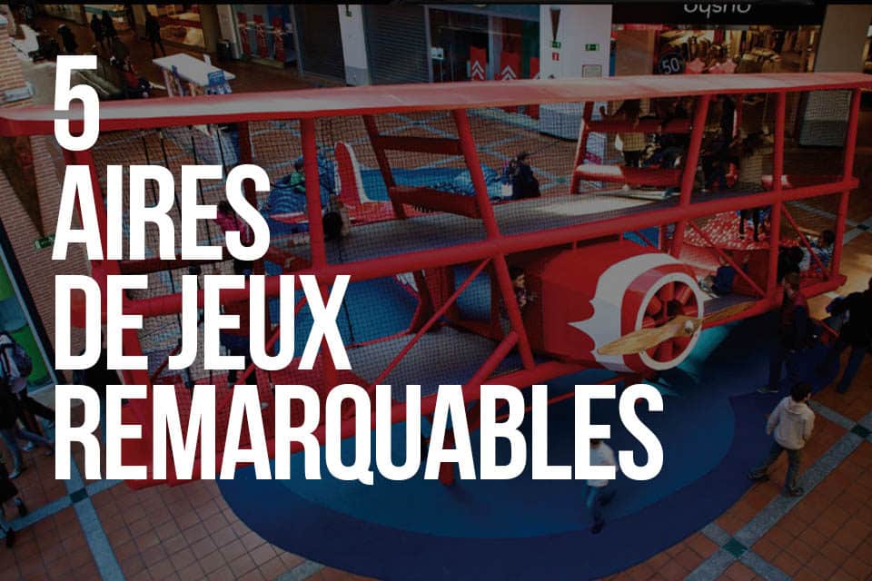 5 aires de jeux remarquables