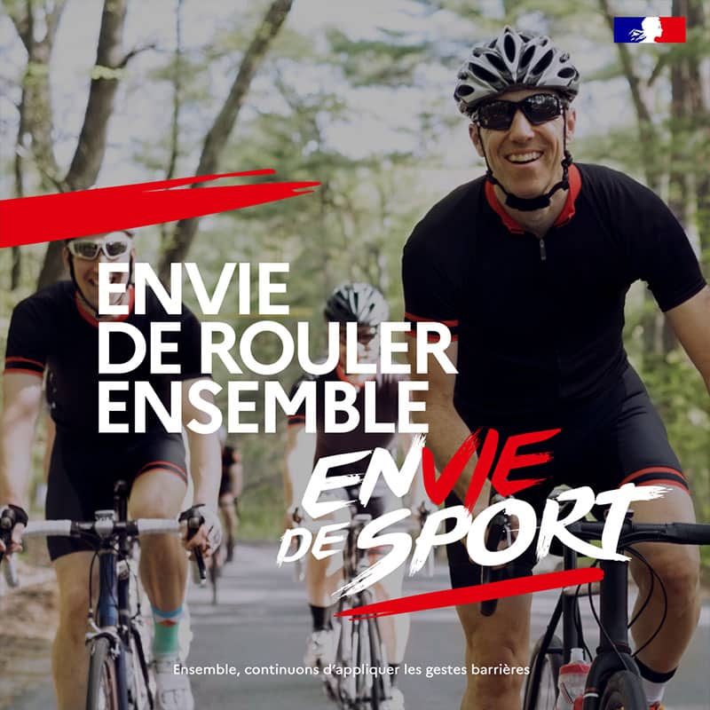 envie de rouler ensembleCYCLISTE