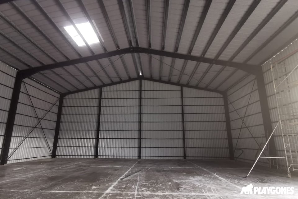 Finition du nouvelle entrepôt