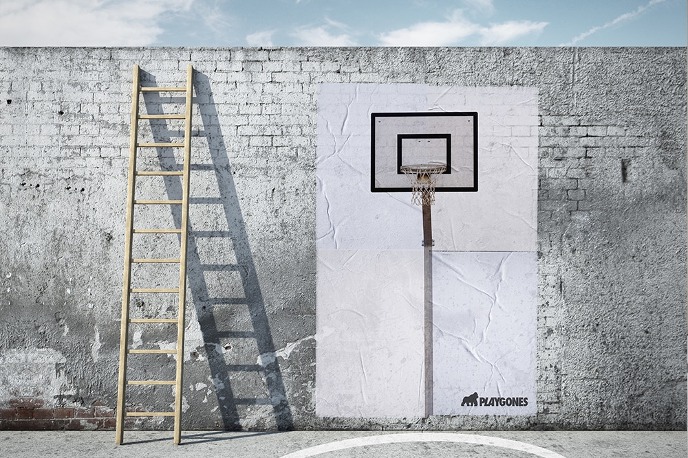 basket - sport de rue - marketing sportif et propagande active