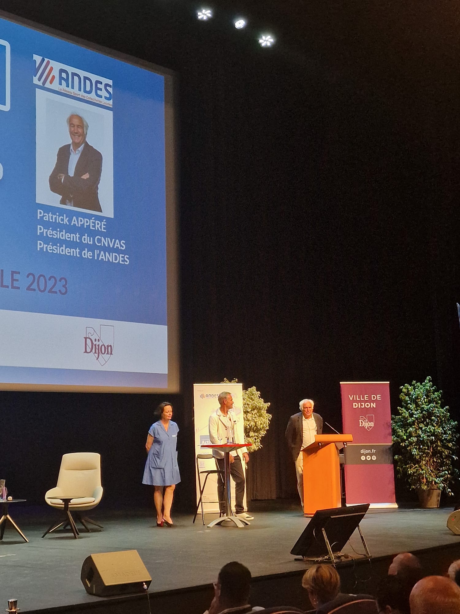 Patrick Appéré, Préseident de l'Andes