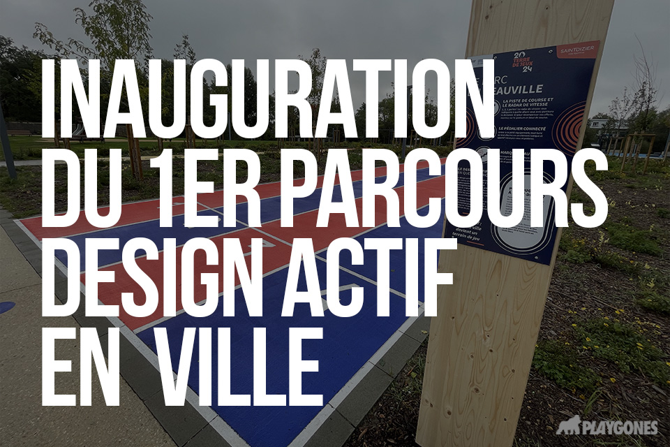 inauguration du 1er parcours design actif en vill