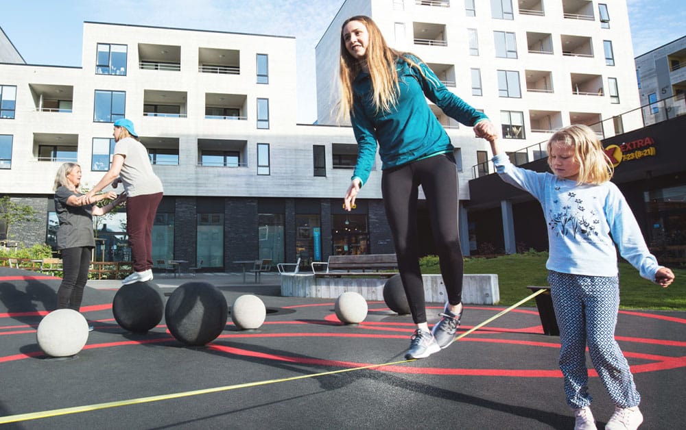 Parc de motricité Rampline multigénérationnel
