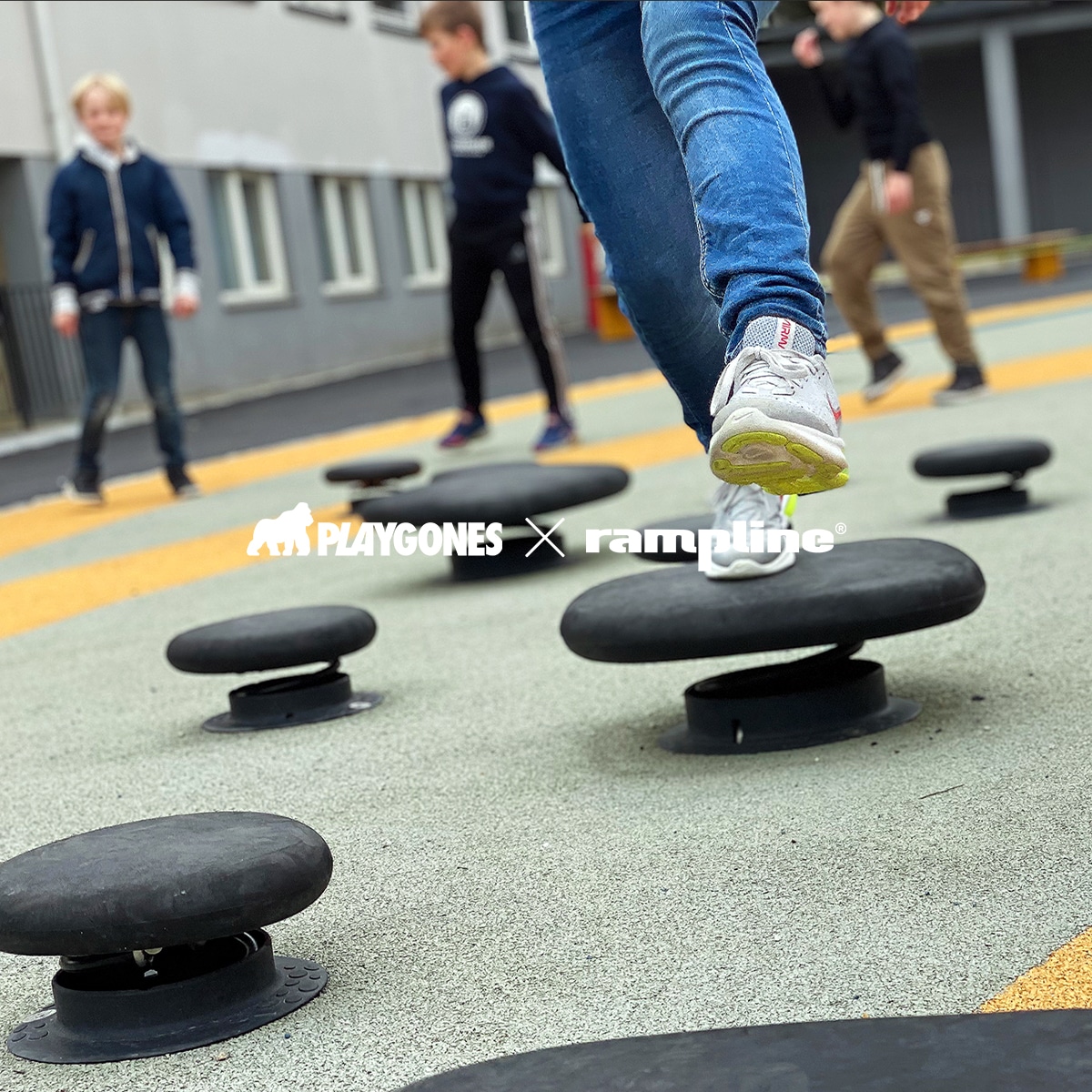 Parc de motricité Rampline par Playgones