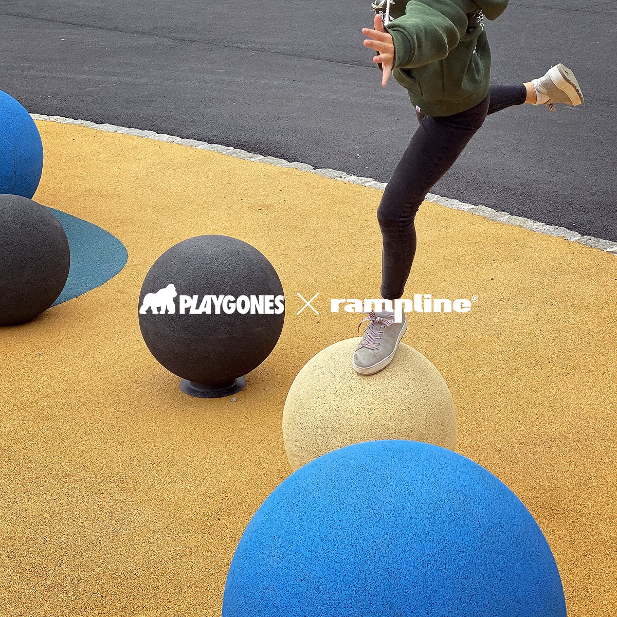 Parc de motricité Rampline par Playgones