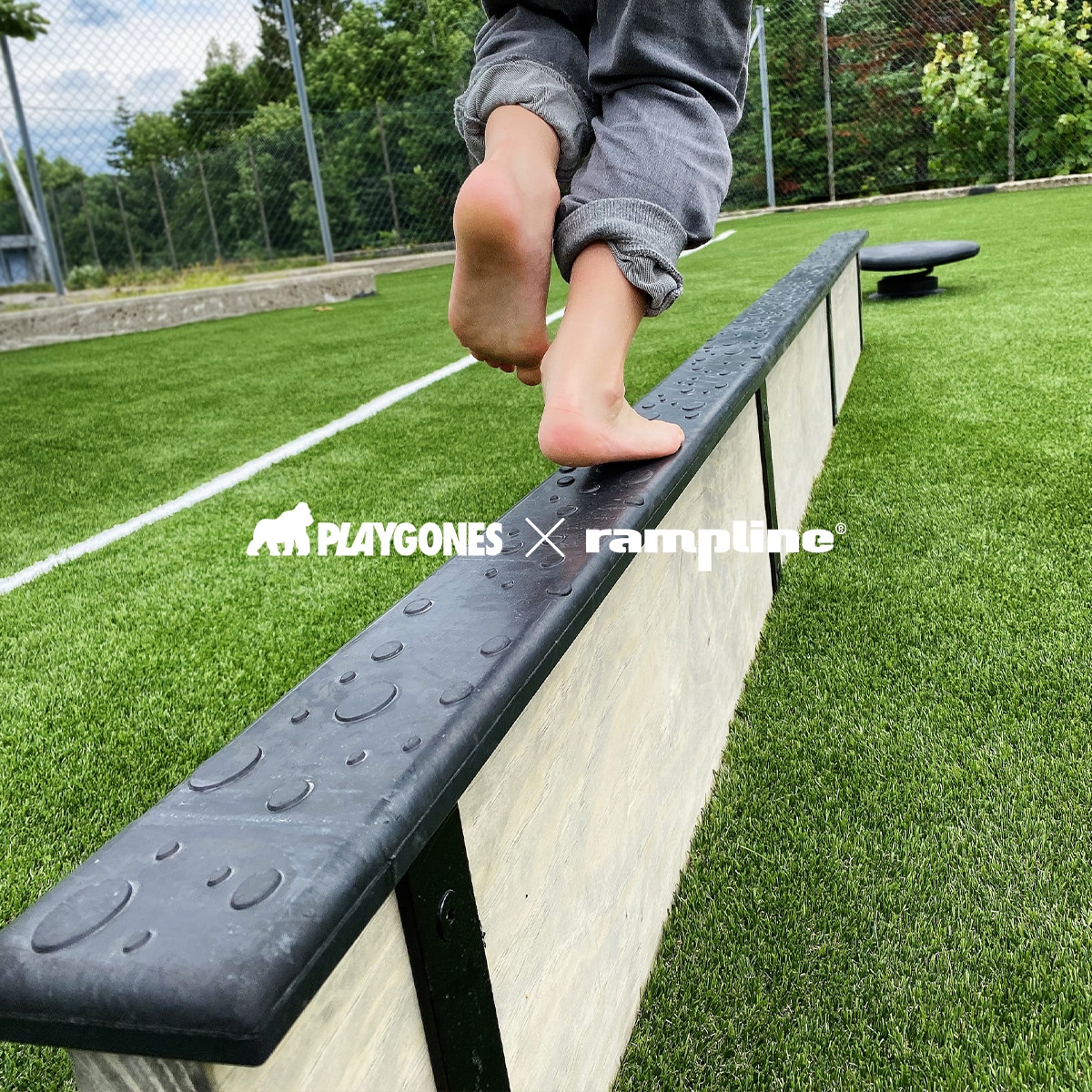 Parc de motricité et d'équilibre Rampline