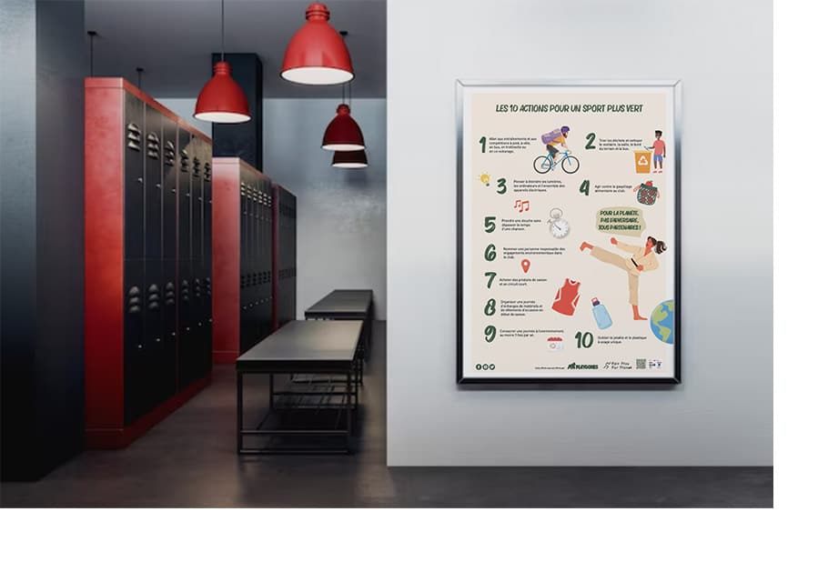 affiche-10 actions pour un sport plus vert