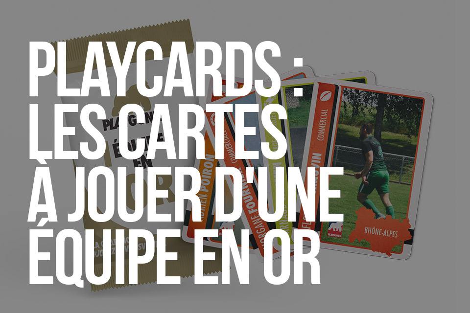 PlayCards : Les cartes à jouer d'une équipe en or