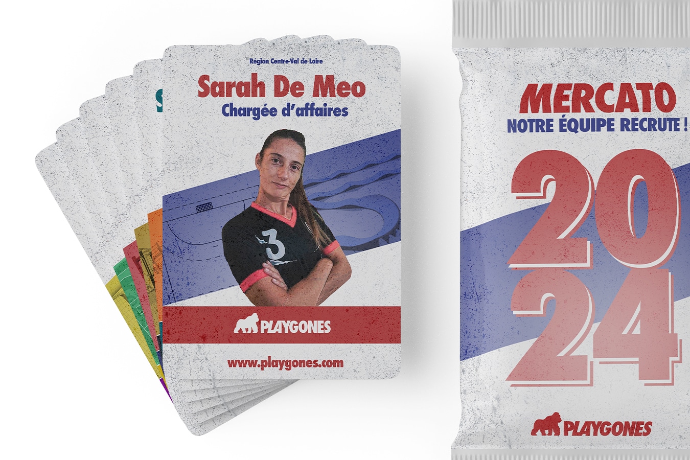 Carte de recrutement Sarah De Meo, chargée d'affaires