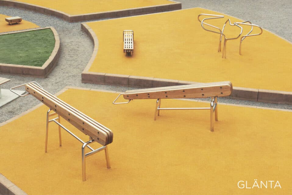 Glänta : mobilier skala, distribué par Playgones