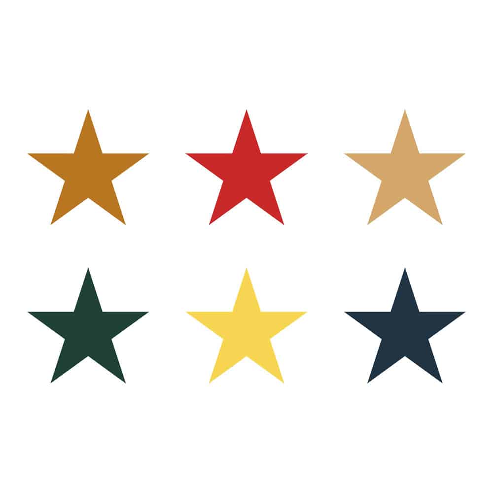 Etoile-couleurs-standards