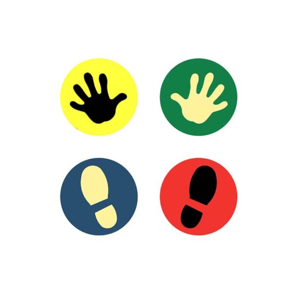 Mains-Pieds-couleurs-standards