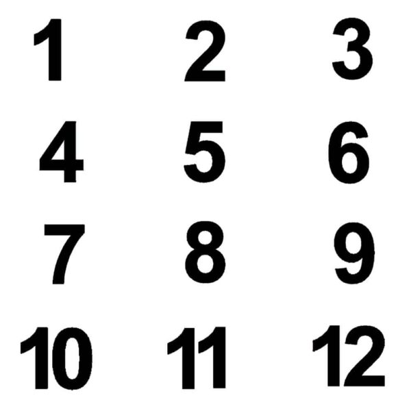 Numeros-1-10-Noir-couleurs-standards