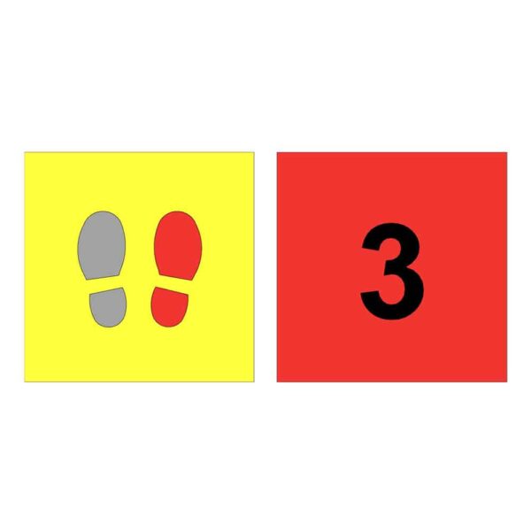 Pieds-couleurs-standards