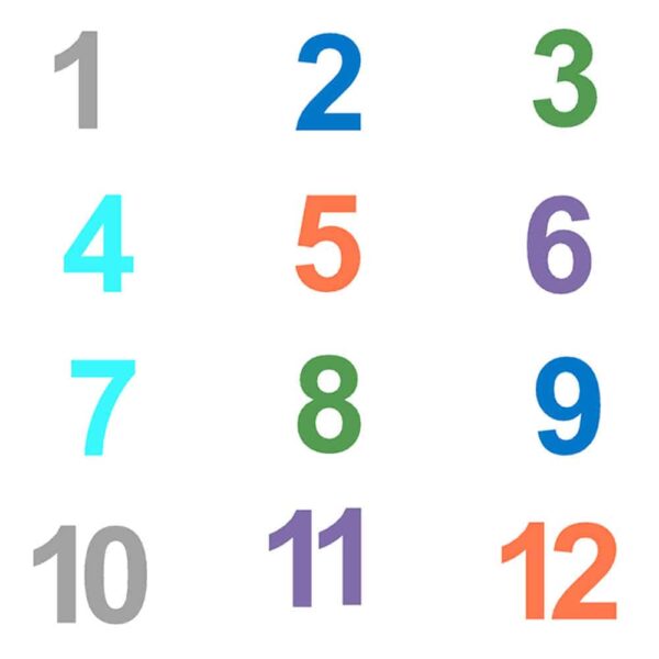 Set-Numeros-1-12-couleurs-couleurs-UV