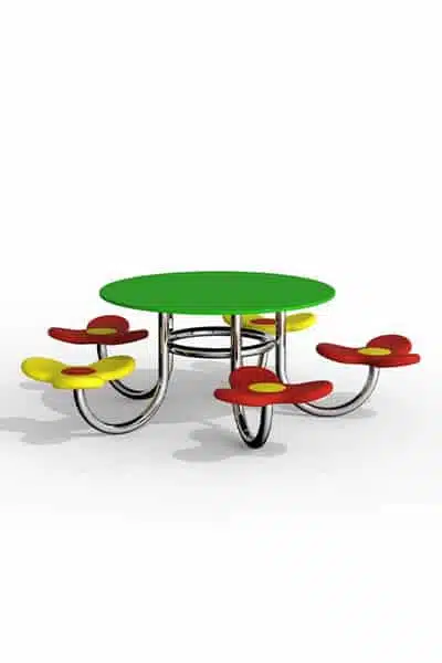 mobilier enfants table fleurs Stilum mobilier enfants table fleurs Stilum