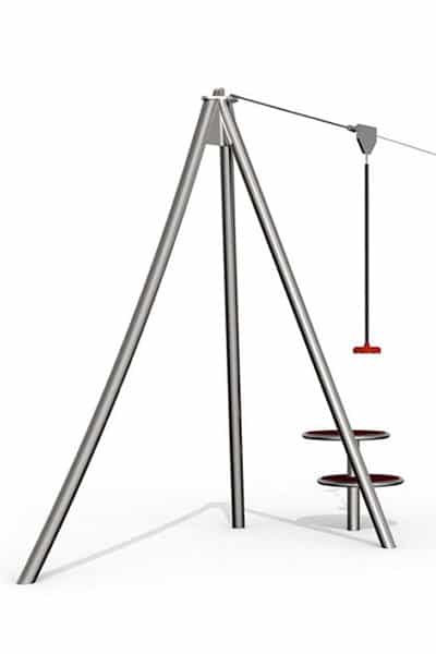 tyrolienne acier Stilum