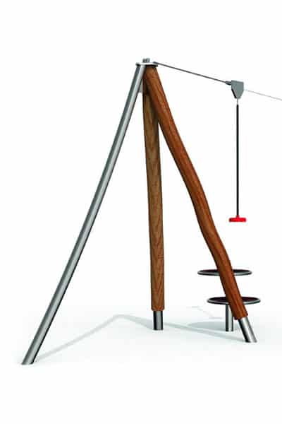 tyrolienne robinier Stilum