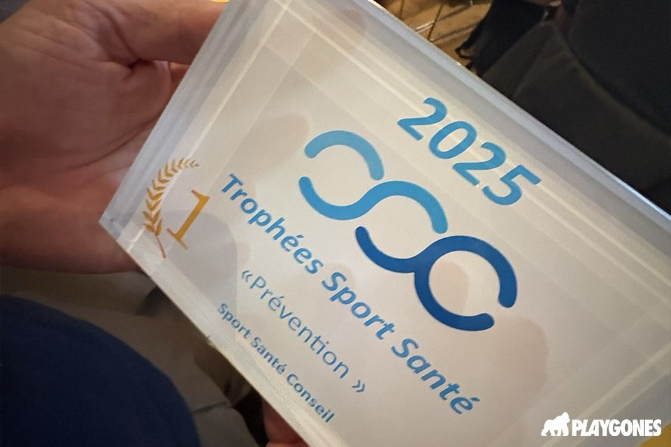 trophée sport santé 2025 design actif prevention trophée sport santé 2025 design actif prevention remporté par Playgones