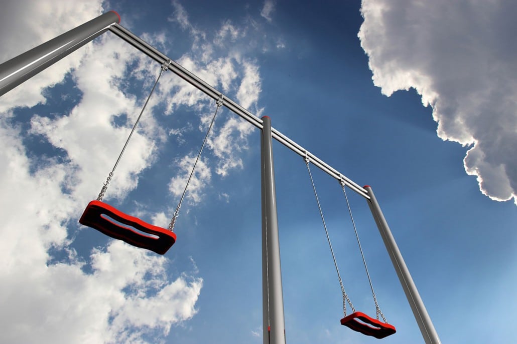 Double-balancoire-acier