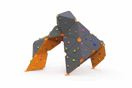 Blocs d’escalade pour espace de sports urbains