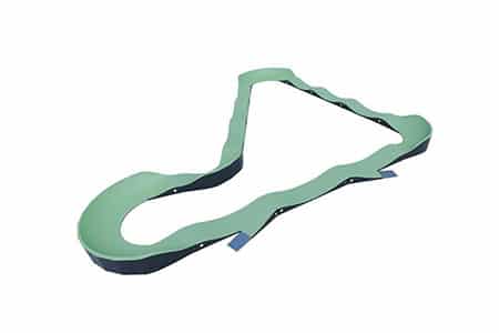 Pumptracks modulaires pour espace de sports urbains