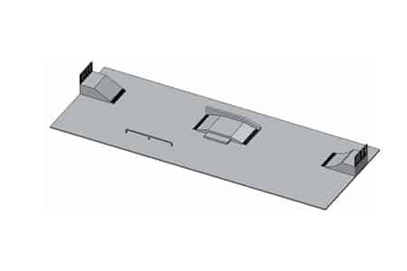 Skateparks modulaires pour espace de sports urbains
