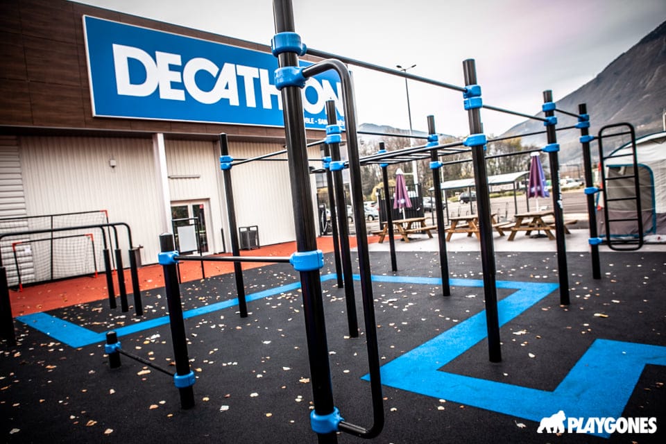 street workout Decathlon a saint egreve, isere