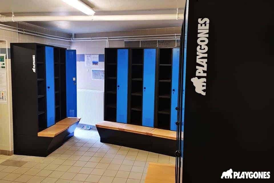 vestiaire club de sport