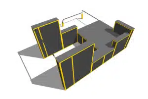3runCOVAL aire de parkour modele A