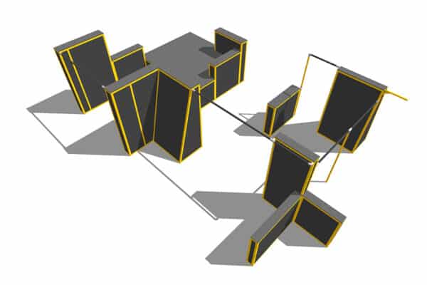 3runCOVAL-modelN-Parkour-Playgones 3runCOVAL aire de parkour modele N