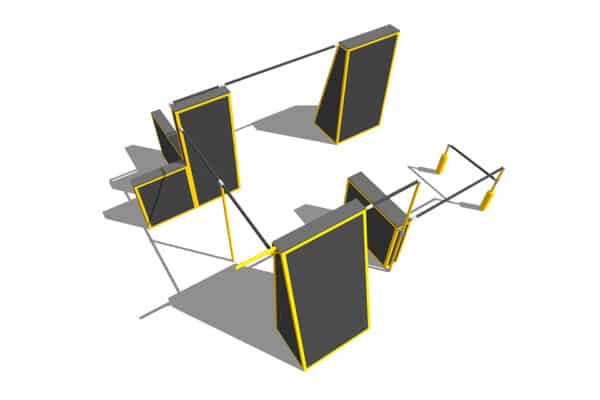 3runCOVAL-modelO-Parkour-Playgones 3runCOVAL aire de parkour modele O