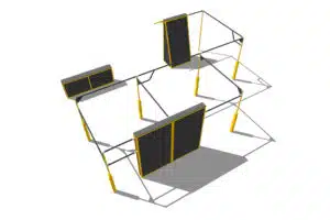 3runCOVAL aire de parkour modele V