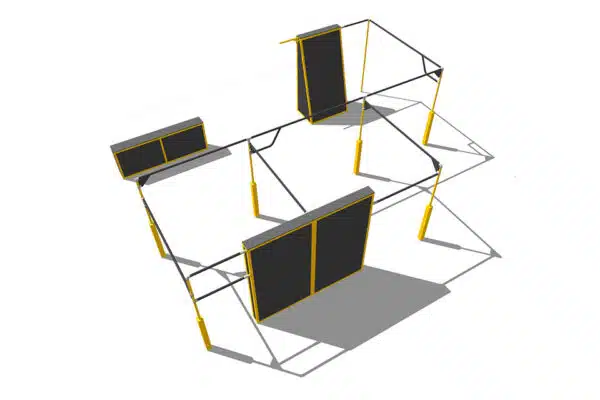 3runCOVAL aire de parkour modele V