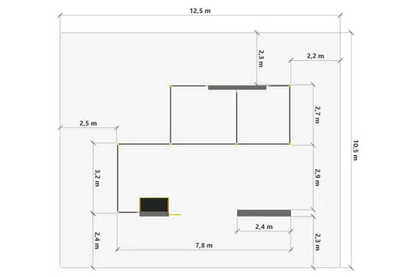 3runCOVAL modele V plan dimension