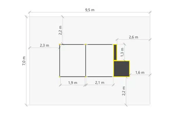 FreeMouv plan dimension parkour simple xs