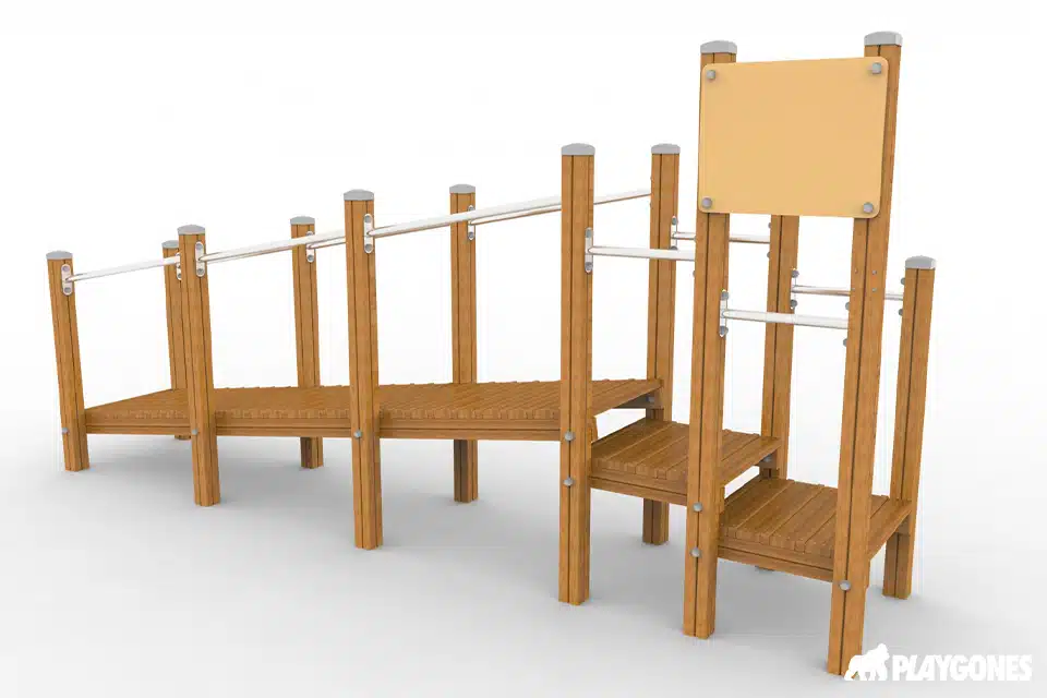 équipement actif conçu pour entretenir la mobilité des personnes âgées Équipements ergonomiques favorisant équilibre et coordination des aînés