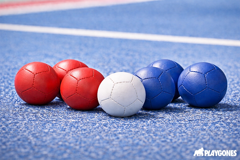 des balles de boccia