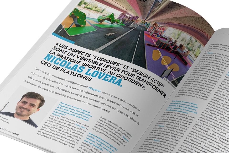 article aménagement ludique et sportif, specialiste playgones