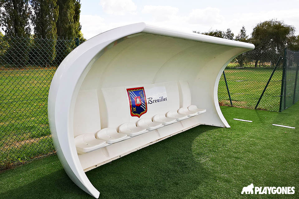 breuillet-abris-touche-foot abri de touche blanc monobloc