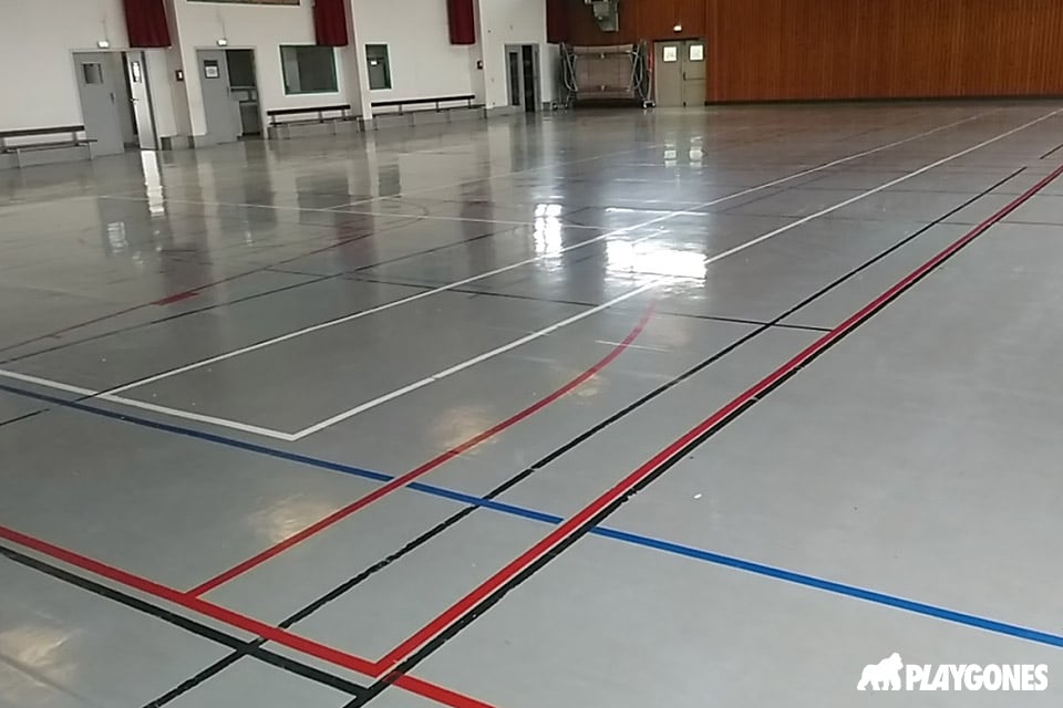 traces terrain volleyball playgones tracés de terrain de volleyball par playgones