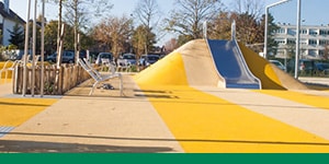 Sol souple aires de jeux